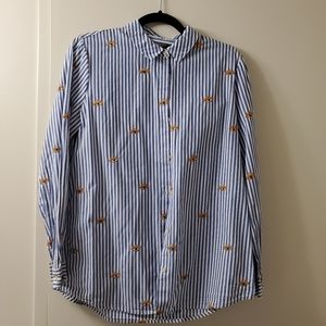 Scotch & Soda Embroidered Eye Shirt - Size 3